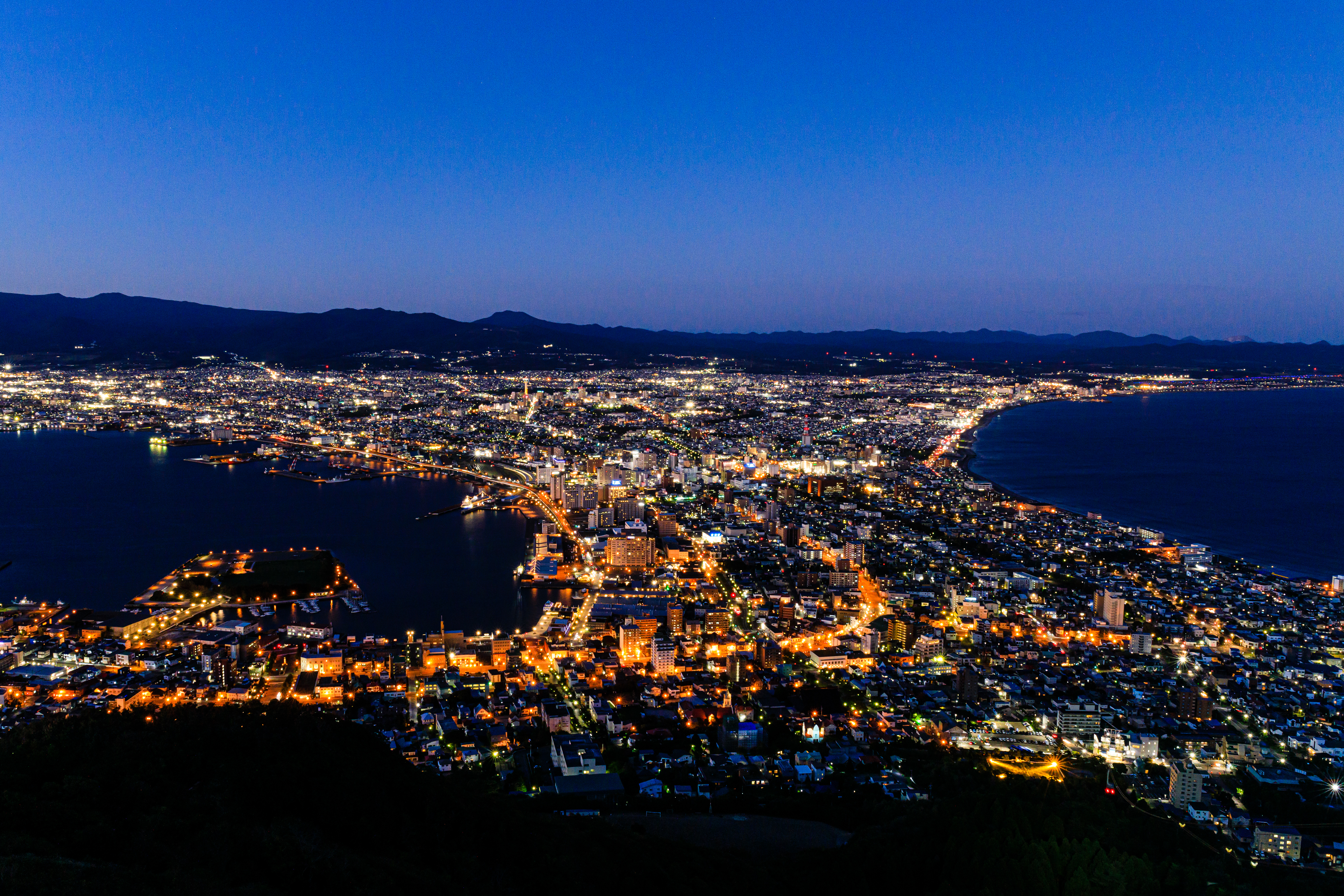 函館の夜景